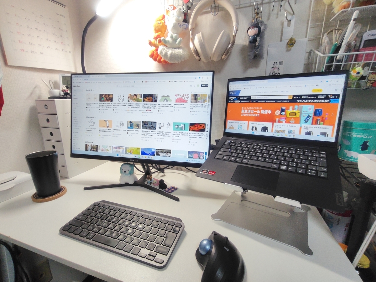 一万円の23.8インチモニターが最高すぎてノーパソ卒業します！